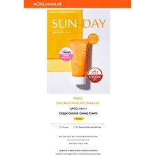 Doğal Görünümlü Güneş Kremi A'PIEU Pure Block Natural Daily Sun Cream EX SPF50+/PA+++