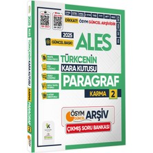 Karakutu Yayınları 2025 ALES Türkçenin Kara Kutusu Paragraf 2 Karma ÖSYM Çıkmış Soru Bankası