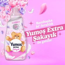 Yumoş Extra Konsantre Çamaşır Yumuşatıcı Şakayık 1440 ml 60 Yıkama