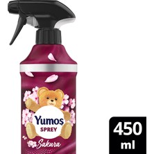 Yumoş Ev ve Tekstil Spreyi Sakura Yıkanması Zor Eşyalar İçin 450 ml