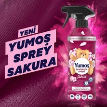 Yumoş Ev ve Tekstil Spreyi Sakura Yıkanması Zor Eşyalar İçin 450 ml