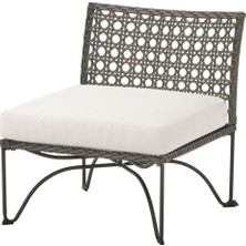 Hobiurun Tekli Bahçe Koltuğu, Koyu Gri, Frösön-Duvholmen Bej, Oturma Minderi