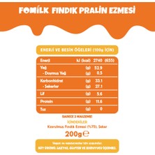 Fomilk Fındık Pralin Ezmesi 200 gr