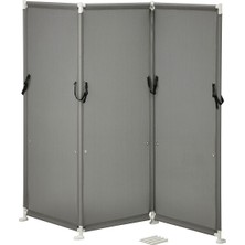 Paravan, Gri, 185X150 cm