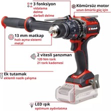 Einhell Tp-Cd 18/120 Li-I Bl Akülü Matkap -120NM Tork- Aküsüz