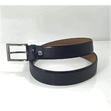 Fiyra 3093 Lacivert Rugan Üst Sınıf  Deri 3,5cm Erkek Kemer