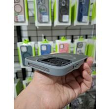 TrendyTech iPhone 16 Pro Max Uyumlu Kamera Lens Koruma Hediyeli Magsafe Özellikli Standlı Lüks Kılıf
