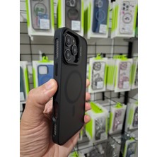 TrendyTech iPhone 16 Pro Max Uyumlu Kamera Lens Koruma Hediyeli Magsafe Özellikli Standlı Lüks Kılıf