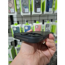TrendyTech iPhone 16 Pro Max Uyumlu Kamera Lens Koruma Hediyeli Magsafe Özellikli Standlı Lüks Kılıf