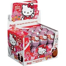 Zaini Hello Kitty Glutensiz Çikolatalı Sürpriz Yumurta 24 Adet