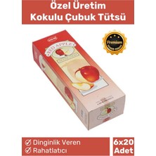 Özel Üretim Dinginlik Veren Meditasyon Çakra Enerji Rahatlatıcı Kokulu Çubuk Tütsü 6 x 20 Adet