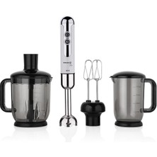 Korkmaz 447-14 Vanilya Mia Mega Blender Set