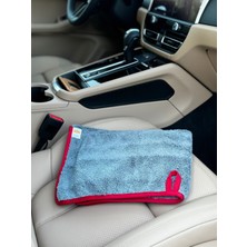 Fine Clean ( 90X60CM ) 600 Gsm Çift Taraflı Biyeli Mikrofiber Oto Yıkama Araba Kurulama Bezi Ekstra Su Emici