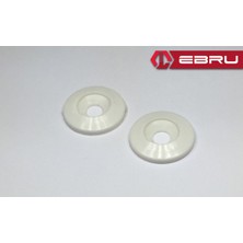 Ebru Plastik Vida Pulu 15mm, Delik: 5 mm - 1000 Adet