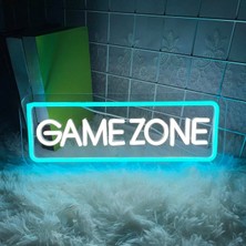 Disa Neon LED Tabela Dekoratif Aydınlatma -Gamezone, 60X21CM-