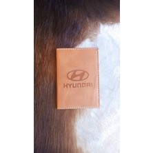 Efe Deri Hyundaı Deri Dikişli Araç Ruhsat Kılıfı Kabı Oto Ruhsatlık Araba Ruhsat Koruyucu