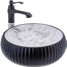 Yedi Yapı Tezgah Üstü Seramik Çanak Lavabo