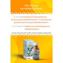 MDC Omega 3 Şurup (omega 3, Balık Yağı, Epa, Dha) 150 ml