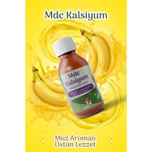 MDC Kalsiyum Şurup (Kalsiyum, Magnezyum, Çinko, D Vitamini) 150 ml