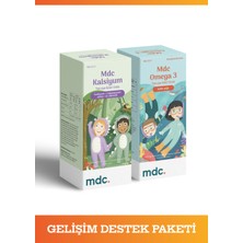 Mdc Kalsiyum Şurup ve Omega 3 Şurup - Gelişim Destek Paketi