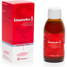 Imuneks Farma Imuneks-Ş Beta Glukan 13/16 ve Aserola Meyve Tozu İçeren Sıvı Takviye Edici Gıda 150 ml