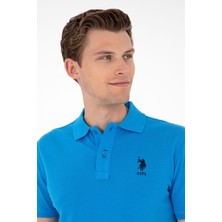 U.S. Polo Assn. Erkek Saks Tişört Basic 50284633-VR045