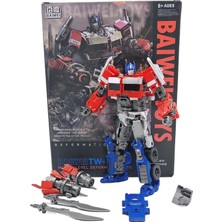 Toyar Transformers The Outer Limits Optimus Prime Karakter Maketi Erkek Oyuncak 16CM (Yurt Dışından)