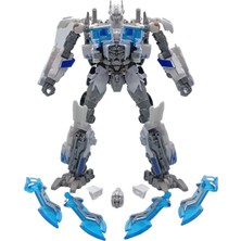 Toyar Transformers Film Versiyonu Beyaz Optimus Prime Çocuk Oyuncak Modeli Hediye (Yurt Dışından)