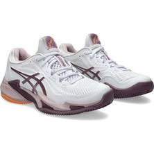 Asics Court Ff 3 Clay Kadın Tenis Ayakkabısı 1042A221-104 Beyaz
