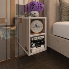 Kenzlife Kenzlife Komodin Lothario Crd Komidin 42 x 20 x 19 cm Duvara Monte Askı Aparatlı