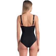 Arena Swimsuit Sofia Soft Curve Back Kadın Siyah Yüzücü Mayo 008141550