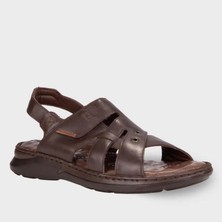 Forelli Berkay-G Erkek Sandalet Kahve