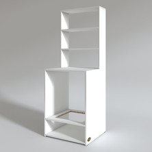 Kenzlife ankastre fırın dolabı canfeza byz 165*60*56 mutfak raflı