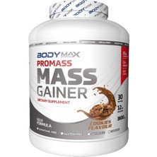 Bodymax Promass Mass Gainer 3600 gr Kurabiye Aromalı + Amino Asit 400 Tablet + Shaker