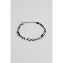 So CHIC İtalyan Savaşçı 23 Cm Gümüş Erkek Zincir Bileklik