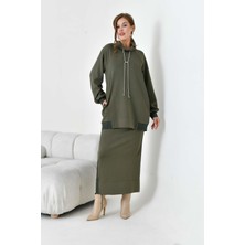 FTZ Women Kadın Etekli Takım  Haki 30911