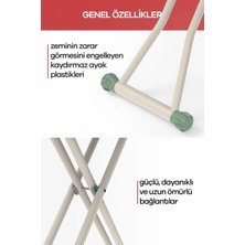 Perilla Silvia Ütü Masası Ironika Kalın Borulu Kurutmalık Set - Yeşil
