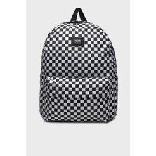 Vans Old Skool Kareli Fermuarlı Sırt Çantası Unisex Sırt Çantası VN000H4XY281