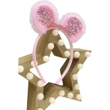 Gigi Giyim Pullu Kalp Detaylı Çocuk Taç