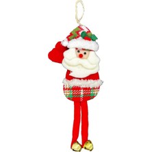 Kidspartim Yılbaşı Kabartma Figür Noel Baba Zilli 30 cm