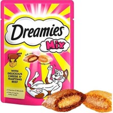 Dreamies Mix Sığır Etli ve Peynirli Kedi Ödülü 60 gr (24 Adet)