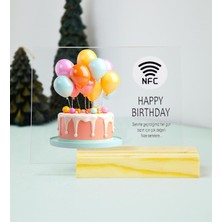Giftmoda Özelleştirilebilir Nfc Destekli Doğum Günü Çerçevesi