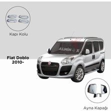 Almilox Oto Aksesuar Fıat Doblo 2010- Set Kapı Kolu- Ayna Kapağı