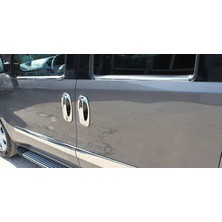 Almilox Oto Aksesuar Fiat Doblo 2010- Set Cam Çıta-Ayna Kapağı