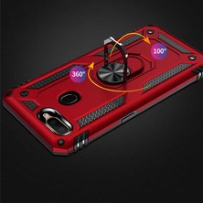 Skyarc Oppo Ax7 Yüzüklü Standlı Vega Kılıf