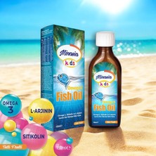 Minasia Kids Fish Oil Omega 3, Sitikolin Ve L-Arjinin Içeren Balık Yağı Şurup