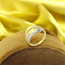 Altınkaynak 14 Ayar Altın Tasarım Yüzük  -  0187828