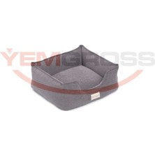 Pet Comfort Alpha  Antrasit Kedi ve Köpek Yatağı S 60x50cm