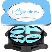 Redmud Teknoloji Samsung Galaxy Watch 5 40 mm ile Uyumlu Ekran Koruyucu Kolay Uygulanabilir Aparatlı Ekran Koruyucu