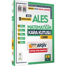 Karakutu Yayınları 2025 ALES Matematiğin Kara Kutusu 1. Cilt Cebir ÖSYM Çıkmış Soru Bankası